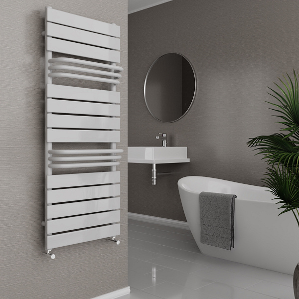 PLANA PLUS WHITE Törölközőszárító radiátor 128,8x50