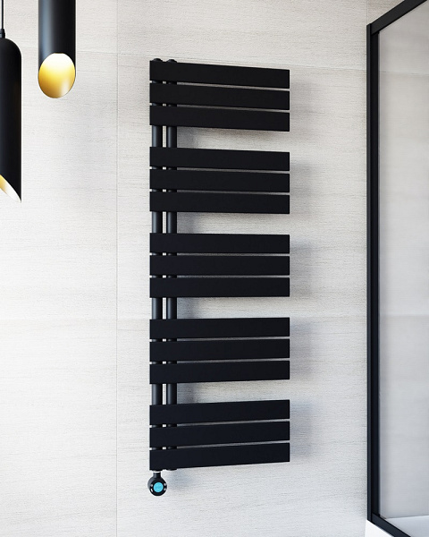 CRISTA BLACK Törölközőszárító radiátor 140x50