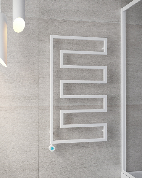 E-STYLE WHITE Törölközőszárító radiátor 138x60