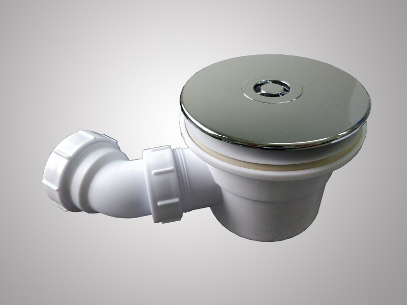 Leeresztő szifon, PETRA, kerek. 90 mm. (Q6-C)