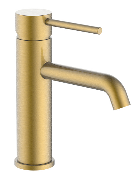 PERLE TOPFIX Mosdó Csaptelep szálcsiszolt arany